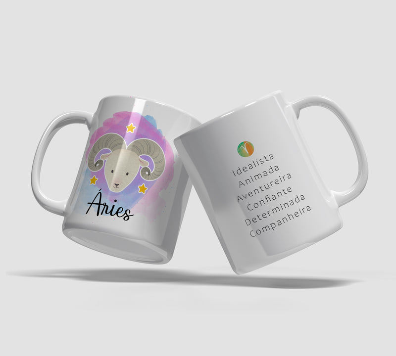 Caneca Signos - Áries
