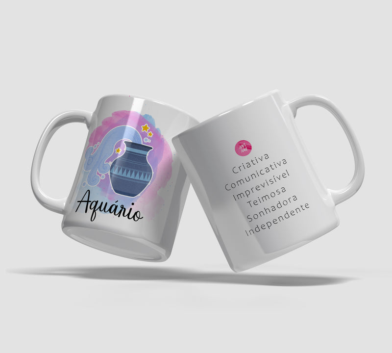 Caneca Signos - Aquário