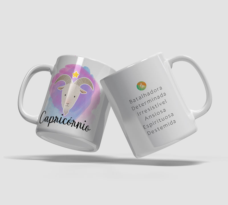 Caneca Signos - Capricórnio