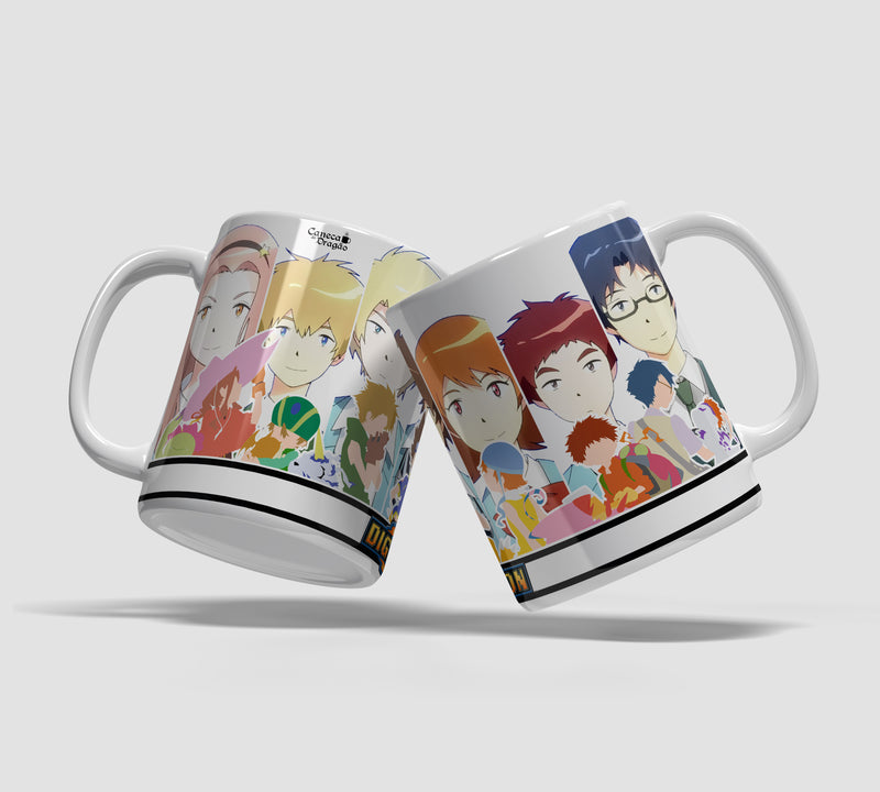 Caneca Digimon