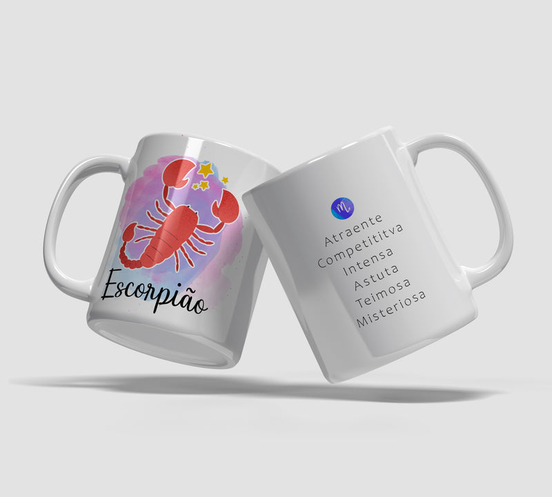 Caneca Signos - Escorpião