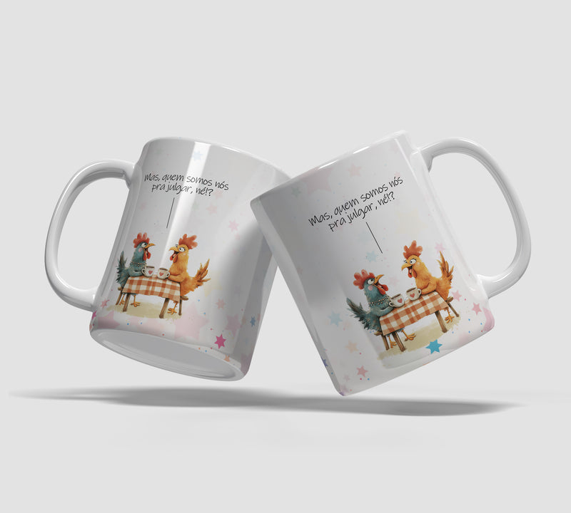 Caneca Engraçada - Amigas Fofoqueiras