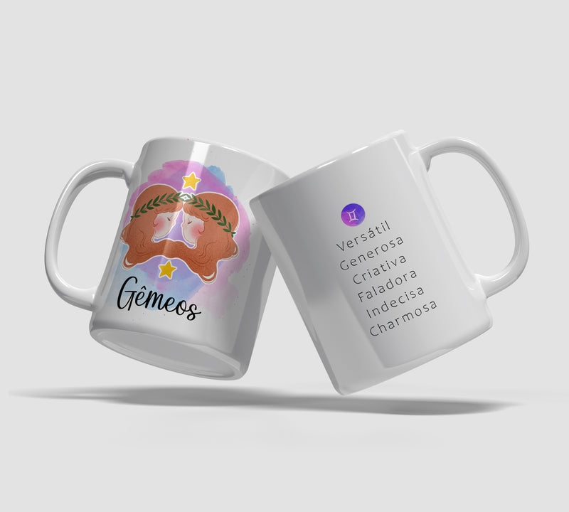 Caneca Signos - Gêmeos