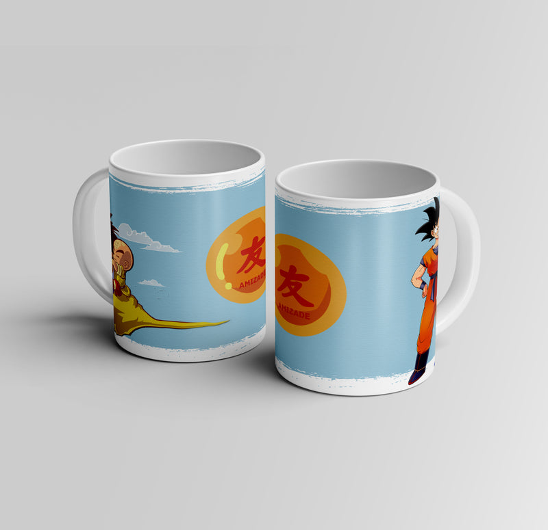 Caneca Dragon Ball - Amizade