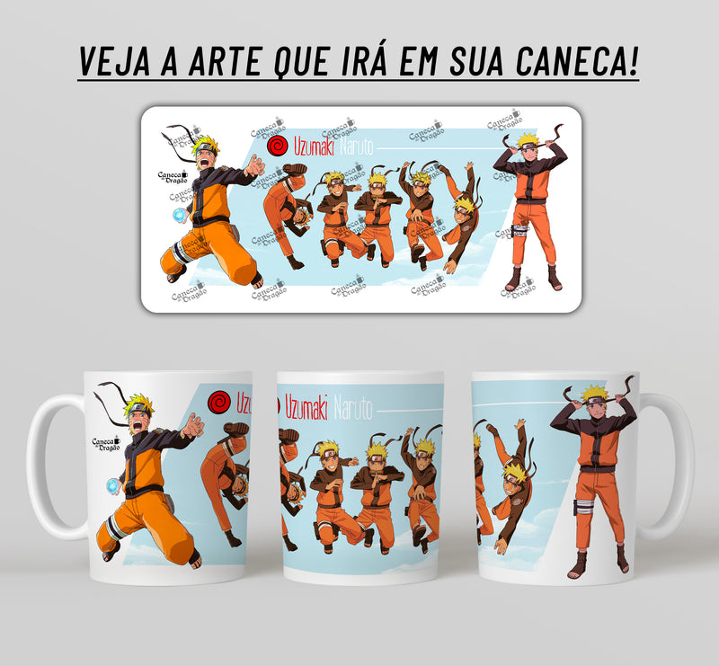 Caneca Naruto - Uzumaki Naruto