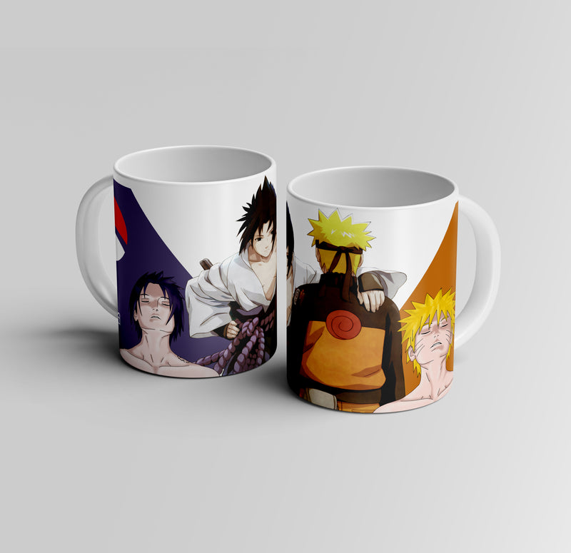 Caneca Naruto - Naruto x Sasuke