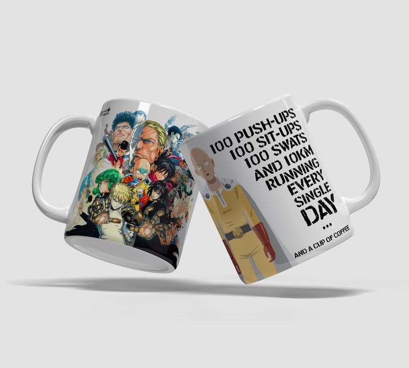 Caneca One Punch Man - Segredo de Saitama