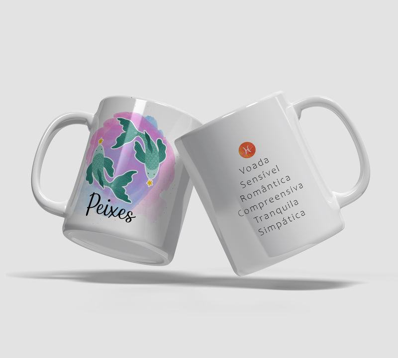 Caneca Signos - Peixes